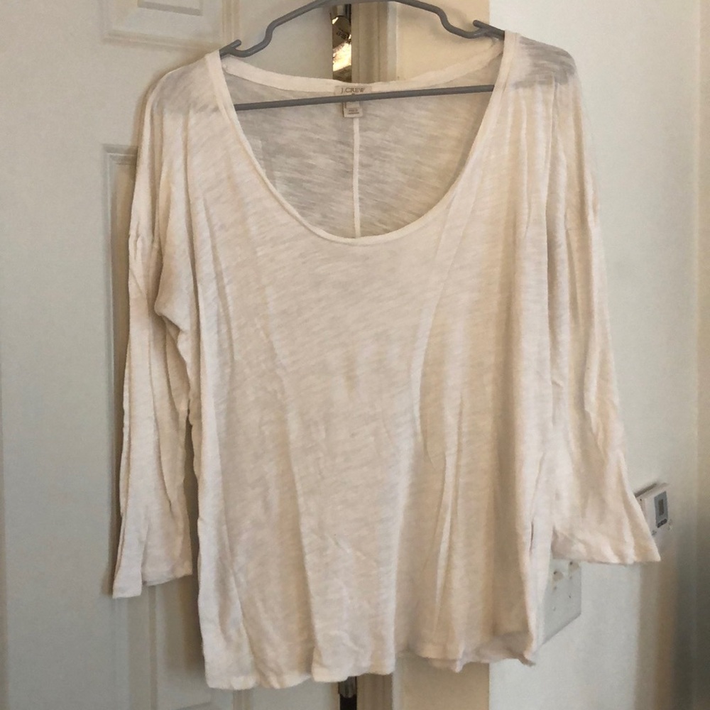 JCrew 3/4 sleeve Tshirt